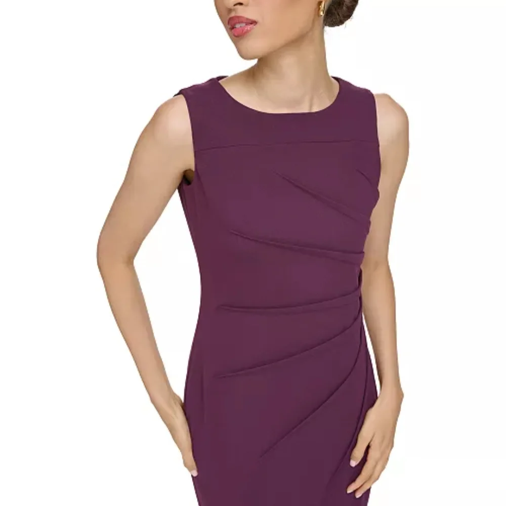 Calvin Klein Rich Purple Midi Dress - Picture 4 of 6